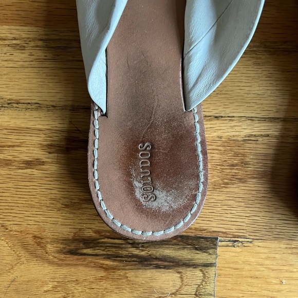 Soludos | Shoes | Soludos Clara Beach Slides White 8 | Poshmark